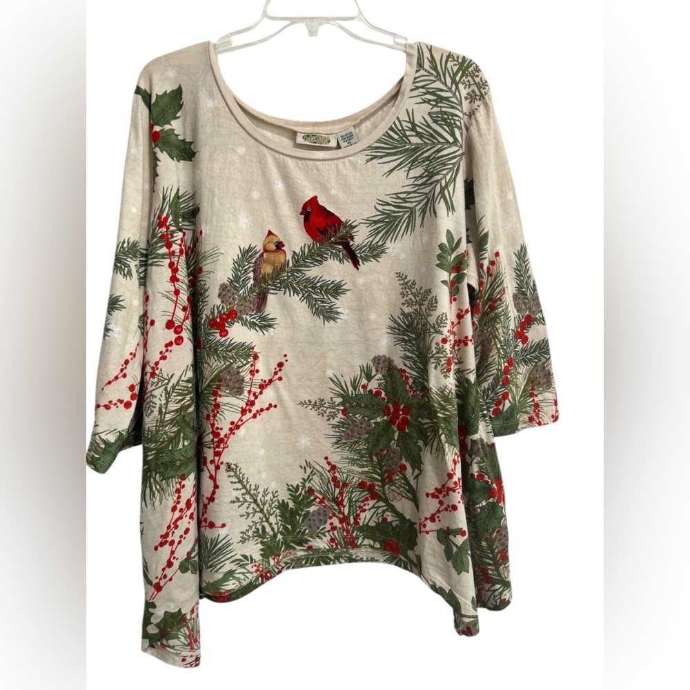Collections Etc Holiday top